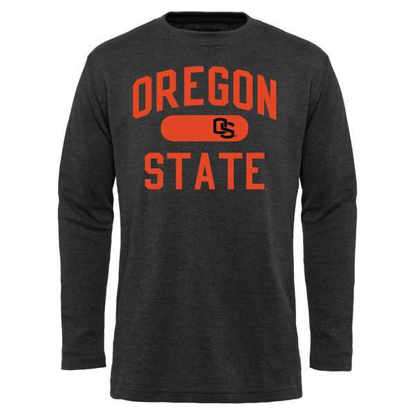 Oregon State Beavers Straight Out Long Sleeve Thermal WEM T-Shirt - Black,We sell and wholesale Oregon State Beavers Straight Out Long Sleeve Thermal WEM T-Shirt - Black on line form chian!